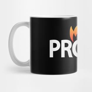 Proud artistic typography design Mug